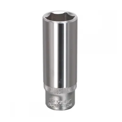 Sealey S1413D Walldrive® Socket 13Mm Deep 1/4inSq Drive