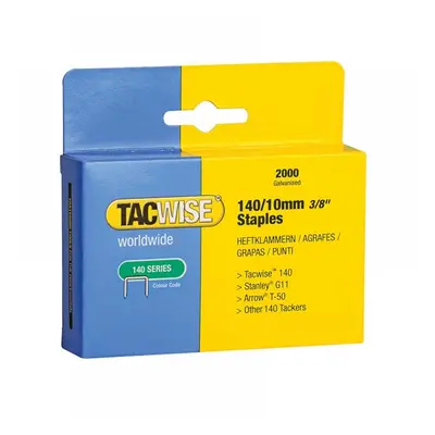 Tacwise 0347 140 Heavy-Duty Staples 10Mm (Type T50 G) (Pack 2000)