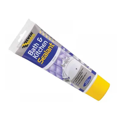 Everbuild Sika 484863 Bath & Kitchen Seal White Easi Squeeze 200Ml