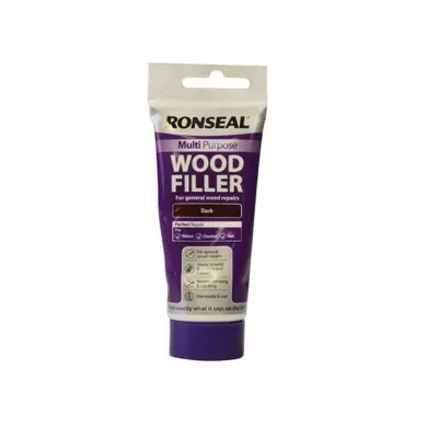 Ronseal 33638 Multipurpose Wood Filler Tube Dark 100G