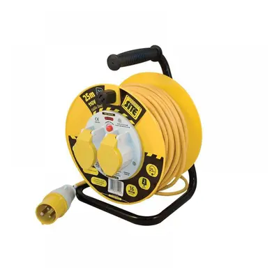 Masterplug LVCT2516/2-MP Cable Reel 110V 16A Thermal Cut-Out 25M