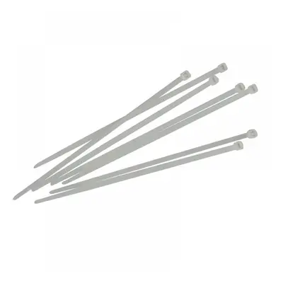 Faithfull Cable Ties White 4.8 X 300Mm (Pack 100)