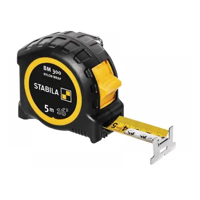 Stabila 19576 Bm 300 Robust Pocket Tape 5M/16Ft (Width 27Mm)