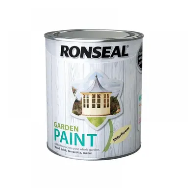 Ronseal 37403 Garden Paint Elderflower 750Ml