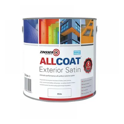 Zinsser ZN7200002C1 Allcoat® Exterior White 2.5 Litre