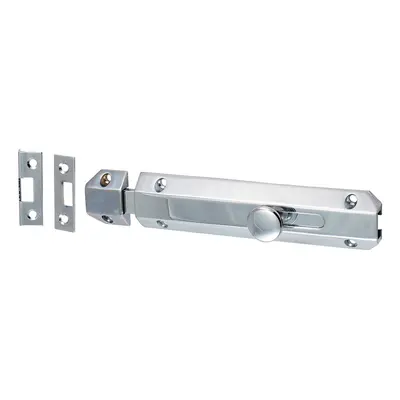 Timco 200625 Architectural Flat Section Bolt - Polished Chrome 150 X 35Mm Bag 1