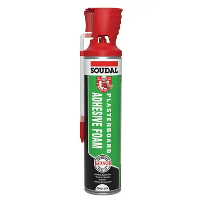 Soudal Plasterboard Adhesive - Genius Gun® Orange 600Ml canister 12