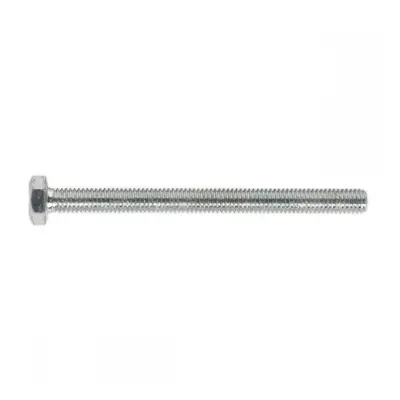 Sealey SS675 Ht Setscrew M6 X 75Mm 8.8 Zinc Pack Of 50