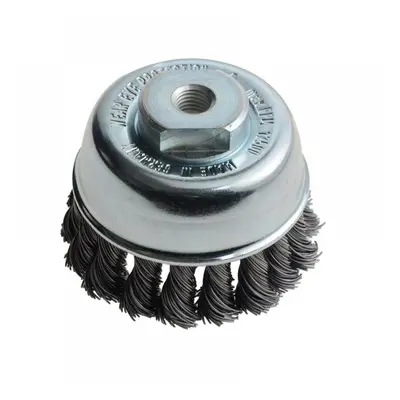 Lessmann 482.213 Knot Cup Brush 65Mm M10X1.25 0.50 Steel Wire