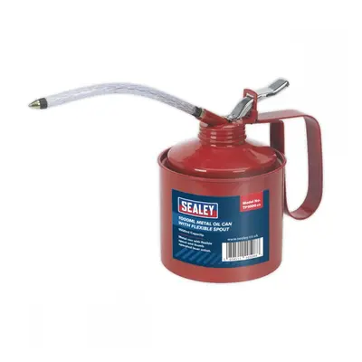 Sealey TP1000 Metal Oil Can Flexible Spout 1000Ml