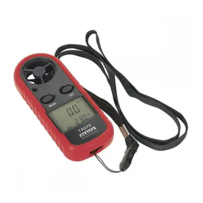 Sealey TA070 Anemometer With Beaufort Scale