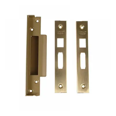 Union J2200REB-0.5-PL Strongbolt 2200 Mortice Sashlock Rebate Kit 13Mm Polished Brass Box