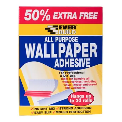 Everbuild Sika 488614 All Purpose Wallpaper Paste (30 Roll)