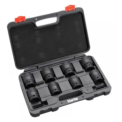 Clarke 1800370 Cis83/4M 8 Piece ¾” Square Drive Impact Socket Set - Metric