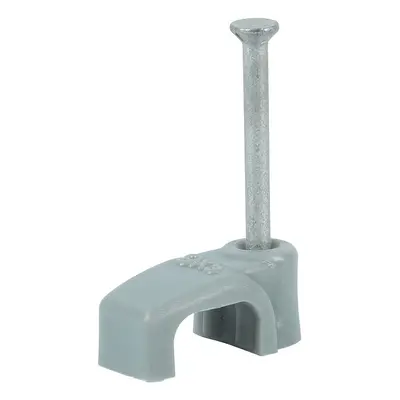 Timco 225987 Flat Twin & Earth Cable Clips - Grey To Fit 1.5Mm Box 100