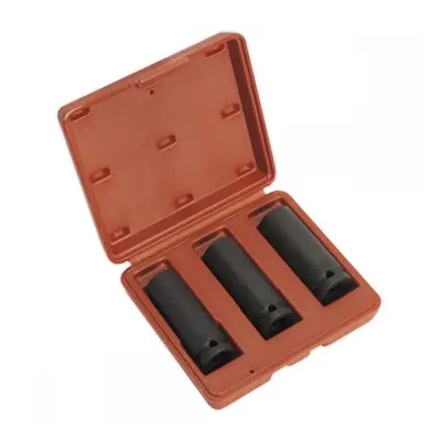 Sealey SX043 Impact Socket Set 3Pc Deep 1/2inSq Drive