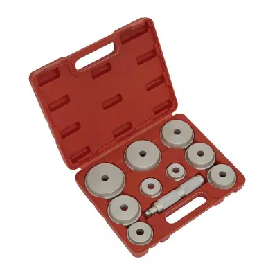 Sealey VS703 Bearing Race & Seal Driver Set 10Pc - Aluminium