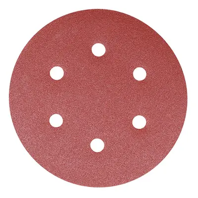 Timco 231144 Random Orbital Sanding Discs - 120 Grit - Red 150Mm Pack 5