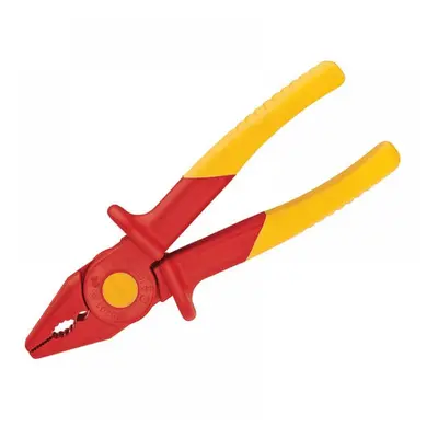 Knipex 98 62 01 Flat Nose Plastic Insulated Pliers 180Mm