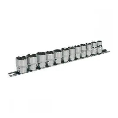 Sealey AK2693 Socket Set 12Pc 3/8inSq Drive Walldrive® Metric