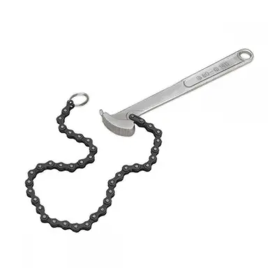 Sealey AK6409 Oil Filter Chain Wrench Ø60-140Mm Capacity