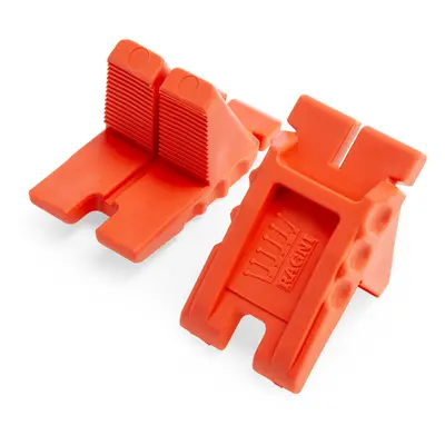 Ragni Rcb-O2 Orange Corner Blocks (Pack Of 2)