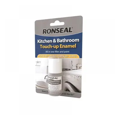 Ronseal 35109 Kitchen & Bathroom Touch-Up Enamel 10Ml