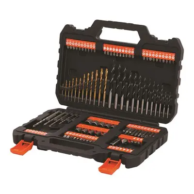 Black + Decker A7200-XJ A7200 Mixed Drilling And Screwdriving Set 109 Piece