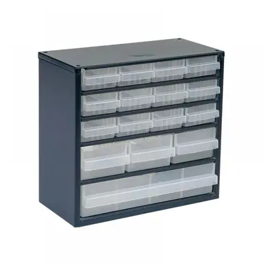 Raaco 137560 616-123 Metal Cabinet 16 Drawer