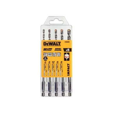 Dewalt DT60099-QZ Dt60099 Extreme Impact Masonry Drill Bit Set 5 Piece