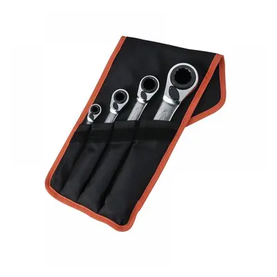 Bahco S4RM/4T S4Rm Series Reversible Ratchet Spanner Set 4 Piece