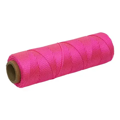 Sealey BLP1 Braided Pink Nylon Brick Line - 76M