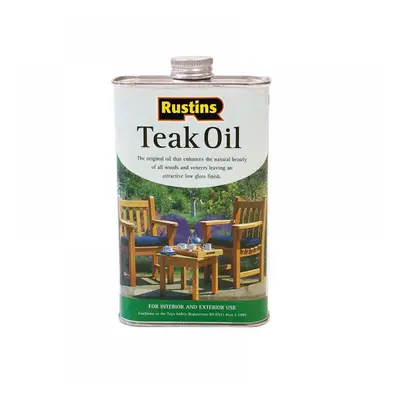 Rustins TEAK500 Teak Oil 500Ml