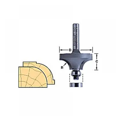 Trend 46/160X1/2TC 46/160 X 1/2 Tct Bearing Guided Ovolo & Round Over 16Mm Radius