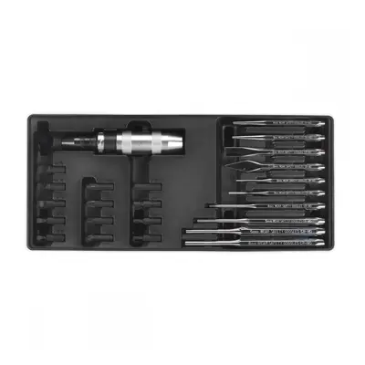 Sealey TBT18 Tool Tray With Punch & Impact Driver Set 25Pc