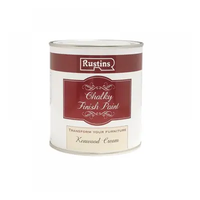 Rustins CHAPC250 Chalky Finish Paint Kenwood Cream 250Ml