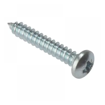 Forgefix STPP18ZP Self-Tapping Screw Pozi Compatible Pan Head Zp 1In X 8 Box 200