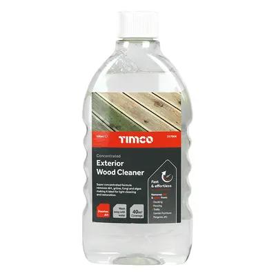 257004 Concentrated Exterior Wood Cleaner 500Ml