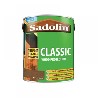 Sadolin 5028485 Classic Wood Protection African Walnut 5 Litre