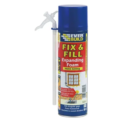 Everbuild Fix & Fill Foam 500Ml