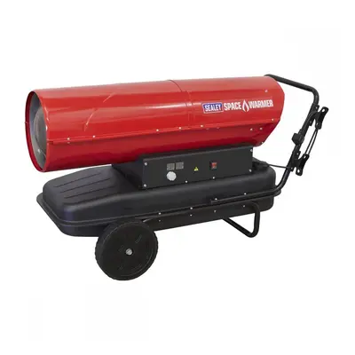 Sealey AB3412 Space Warmer® Kerosene/Diesel Heater 340 000Btu/Hr With Wheels