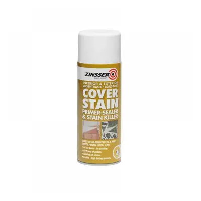 Zinsser ZN7140001E8 Cover Stain® Primer - Sealer Aerosol 400Ml