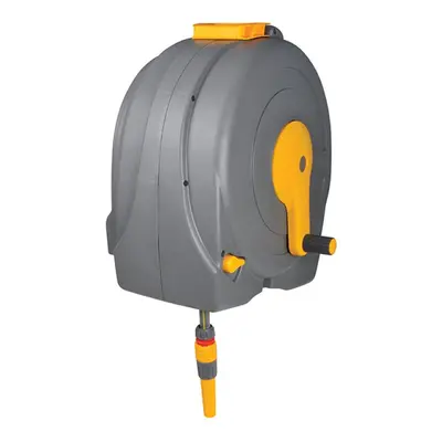 Hozelock 100-001-093 2496 Wall Mounted 40M Fast Reel + 40M Of 12.5Mm Hose