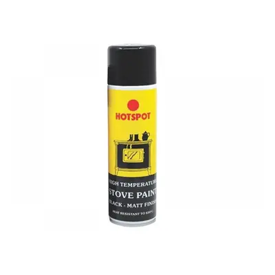 Hotspot HS200921 Spray Stove Paint Matt Black 250Ml