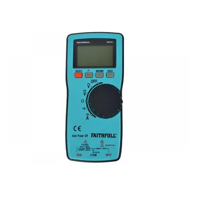 Faithfull EM3722 Auto-Range Digital Multimeter