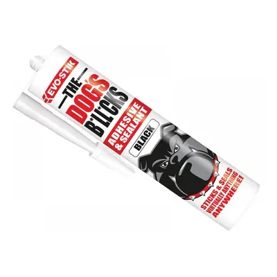 Evo-Stik 30610593 The Dogfts B*Ll*Cks Multipurpose Adhesive & Sealant Black 290Ml