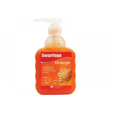 Swarfega® SOR400MP Orange Hand Cleaner Pump Top Bottle 450Ml