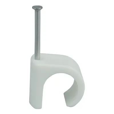 Tillex Cable Clips - Round | 12-16Mm | White | Box 100 TIL101450