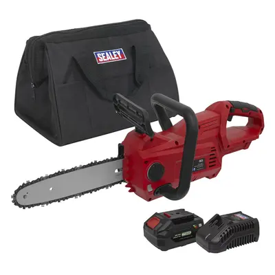 Sealey CP20VCHSKIT1 Cordless Chainsaw 25Cm 20V 4Ah Sv20 Series Kit