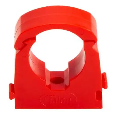 Talon TS22RED/20 22Mm Hot Identification Hinged Clip (Bag Of 20) Bag 20